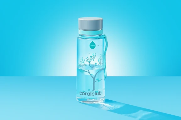 Бутылка для воды EQUA "Мятный расцвет"